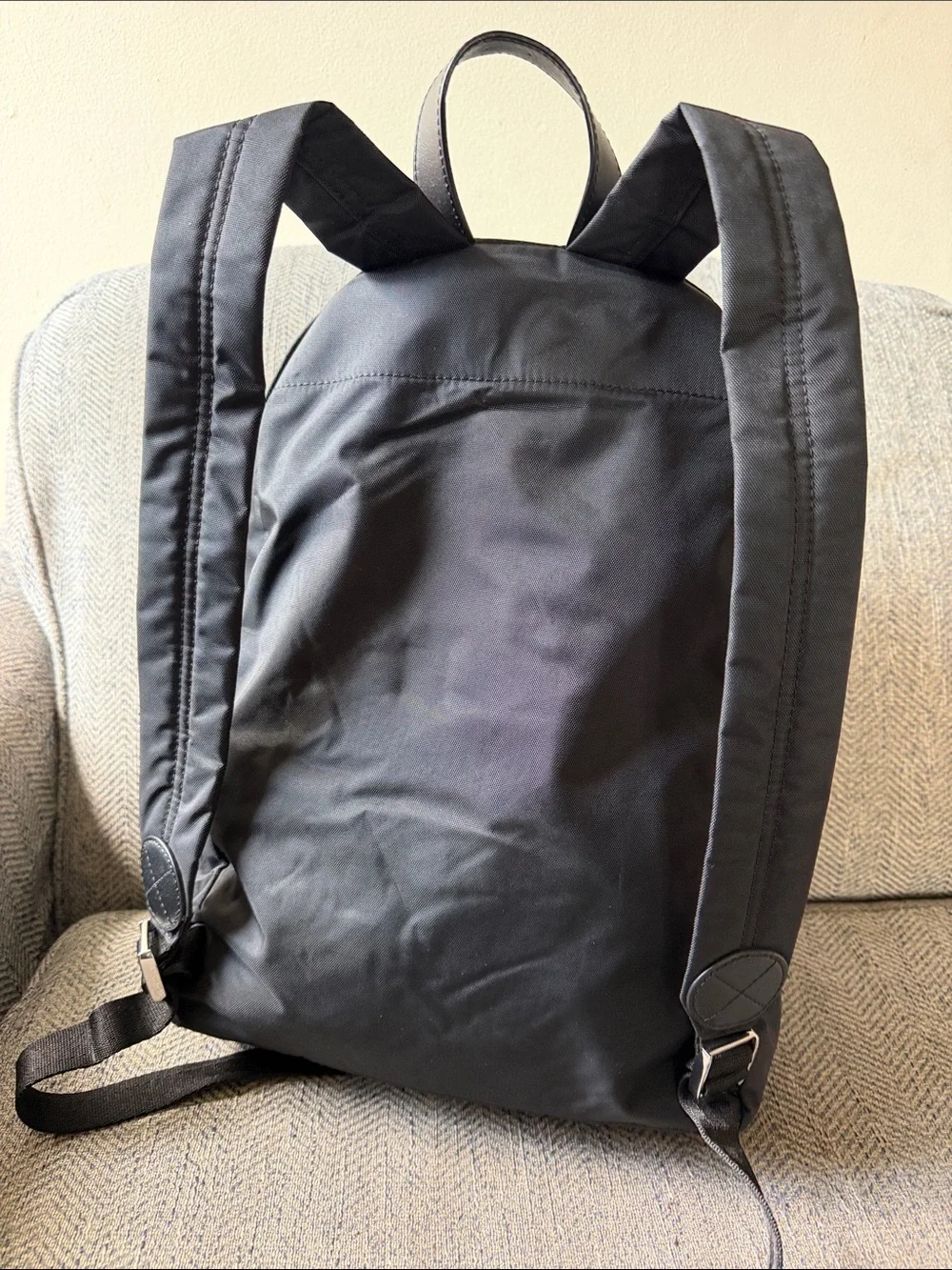 Marc Jacobs Black Nylon Biker Backpack